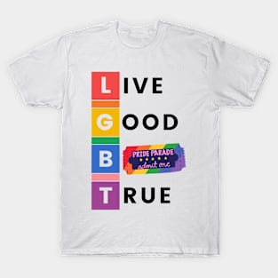Rainbow Lgbt Pride T-Shirt